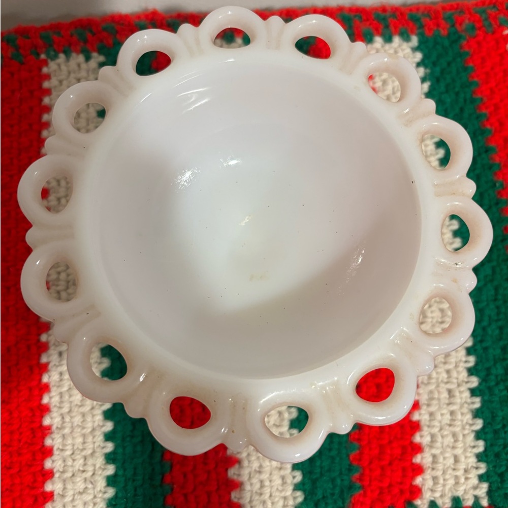 Vintage Milk Glass